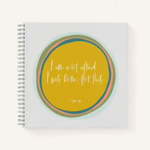 Christliches Notebook   St. Joan of Arc Notizbuch