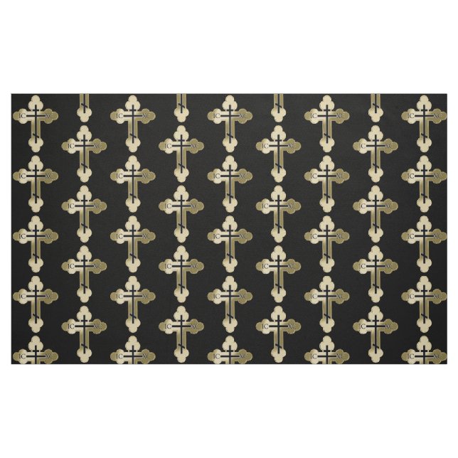 Christliches orthodoxe Kreuz Stoff (Fat Quarter (45,7 x 55,9 cm))
