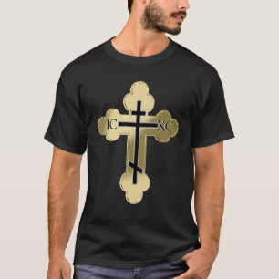 Christliches orthodoxe Kreuz T-Shirt