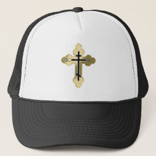 Christliches orthodoxe Kreuz Truckerkappe