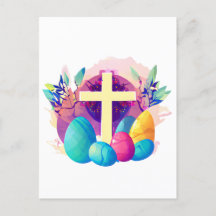 Christliches Osterkreuz