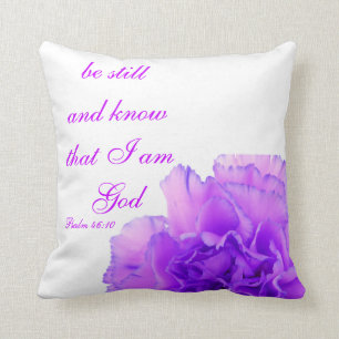 Christliches Psalm-Kissen, Psalm-46:10 Kissen