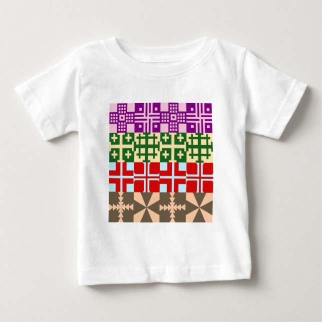 Christliches Quermuster 1 Baby T-shirt (Vorderseite)