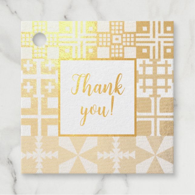 Christliches Quermuster 1 Geschenkanhänger (Vorderseite)