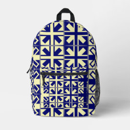 Christliches Quermuster 2 Bedruckter Rucksack