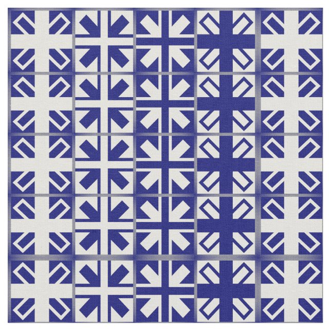 Christliches Quermuster 2 Stoff (Nahaufnahme)