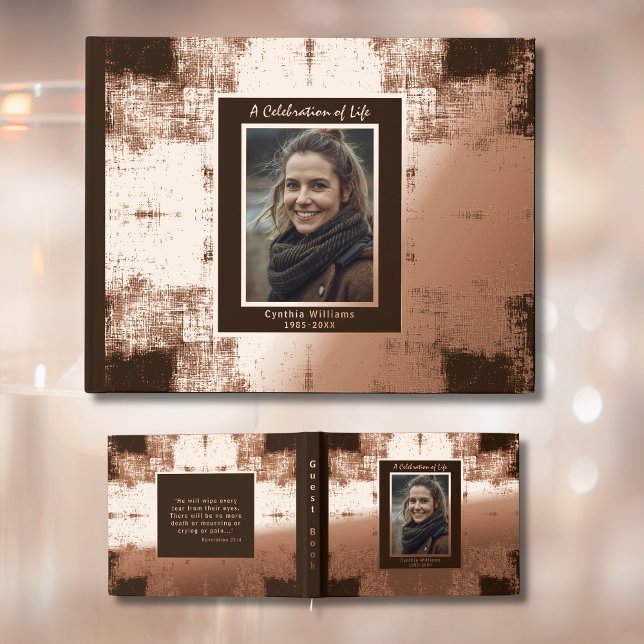 Christliches Real Foil Funeral Gästehaus Gästebuch (Von Creator hochgeladen)