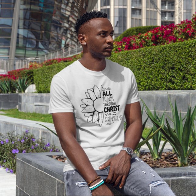 Christliches religiöses Zitat T-Shirt (Von Creator hochgeladen)