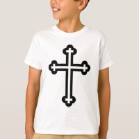 Christliches Schwarzes Kreuz