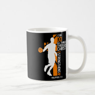 Christliches Skettelkreuz Ich kann alles durch Kaffeetasse