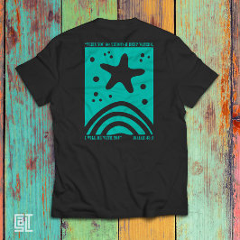 Christliches Sternfisch-Design, wenn du durch Tief T-Shirt