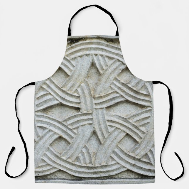 Christliches Stone Carving Altes Muster Schürze (Vorderseite)