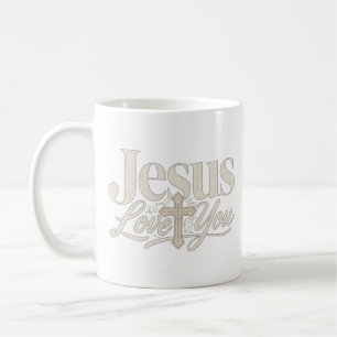 Christliches Sublimationsdesign Kaffeetasse