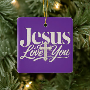 Christliches Sublimationsdesign Keramikornament