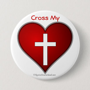 Christliches Symbol Button