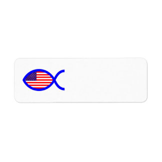 Christliches Symbol der amerikanischen Flagge