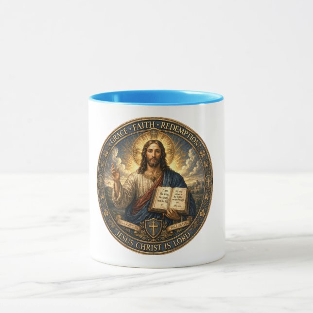 Christliches Symbolisch Tasse (Zentrum)