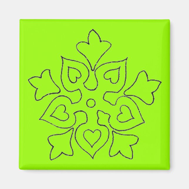 Christliches Symbolmagazin Magnet (Vorne)