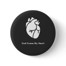 Christliches T-Shirt 'Gott kennt mein Herz'
