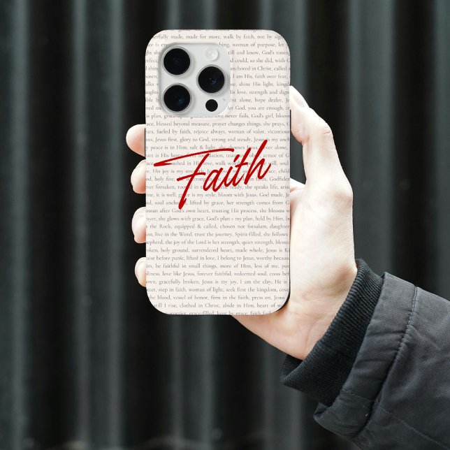 Christliches Telefongespräch für Frauen in der Fai Case-Mate iPhone Hülle (faith phone case, christian phone case, bible verse phone case, gift for her, gift for mom,)