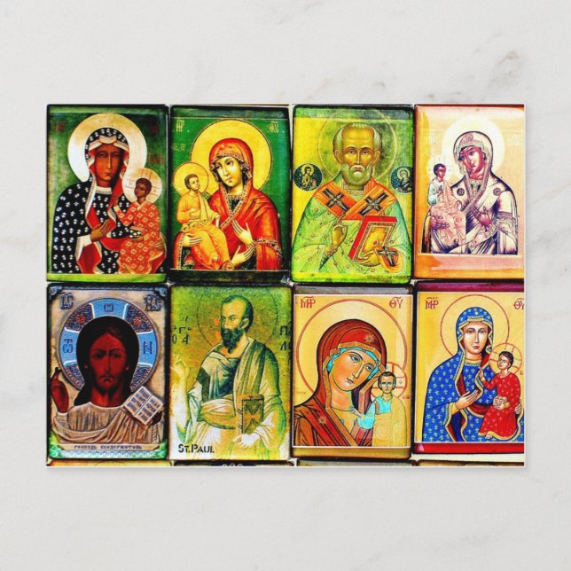 Christliches Thema Religiöse Postkarte (Vorderseite)