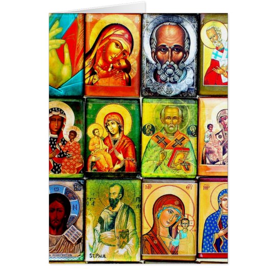 Christliches Thema religiöses Notecard Karte