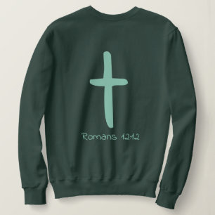 Christliches Vertrauen Sein Timing Sweatshirt