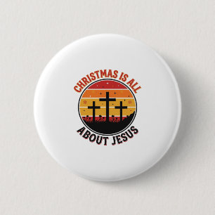 Christliches Weihnachten Jesus Sonnenuntergang Kre Button