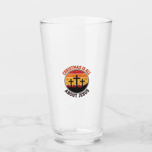 Christliches Weihnachten Jesus Sonnenuntergang Kre Glas