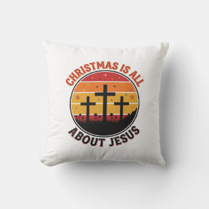 Christliches Weihnachten Jesus Sonnenuntergang Kre Kissen