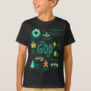 Christliches Weihnachten Mein Gott ist Jesus ist d T-Shirt