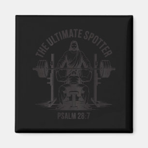 Christliches Workout-Fitnessstudio Jesus der Spott Magnet