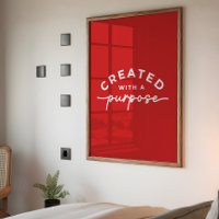 Christliches Zitat aus Red Elegant