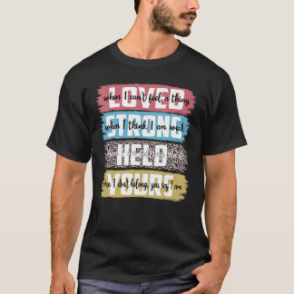 Christliches Zitat für Gott Christlicher katholis T-Shirt