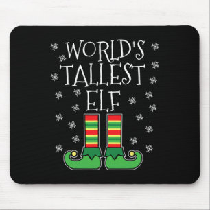 Christma von der weltgrößten Elf Matching Family G Mousepad