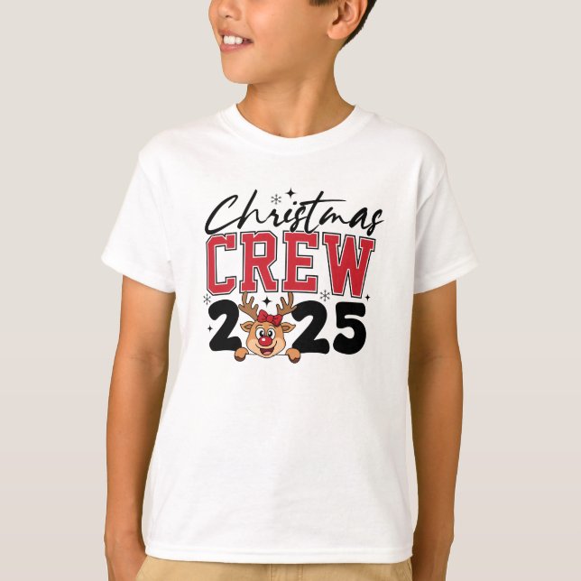 Christmas 2025 Crew T-Shirt (Vorderseite)
