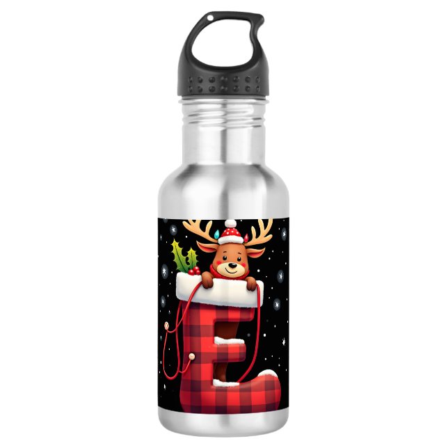 Christmas (3) edelstahlflasche (Vorderseite)
