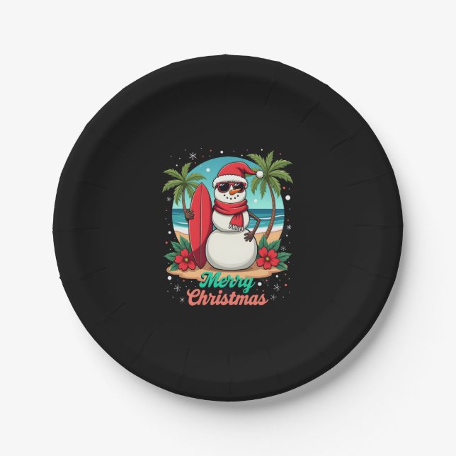 christmas (3) pappteller (Vorderseite)