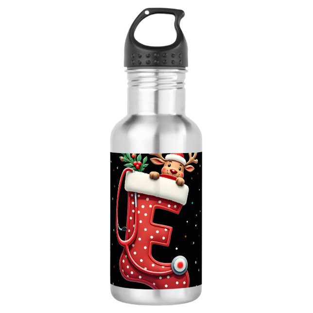 Christmas (4) edelstahlflasche (Vorderseite)