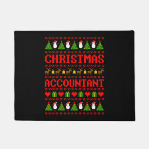 Christmas Accountant Fußmatte