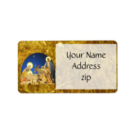 Christmas Adressaufkleber