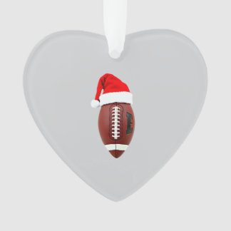 Christmas American Football Ball Santa Hat (3)