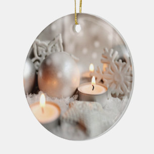 Christmas and Advent Decoration Keramik Ornament