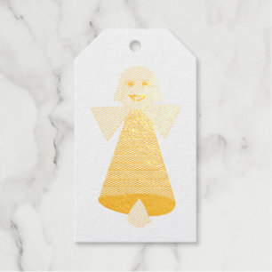 Christmas Angel Bell Custom Geschenkanhänger