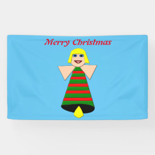 Christmas Angel Bell Personalisiert Banner
