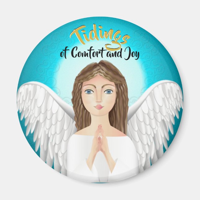Christmas Angel Holiday Magnet (Vorne)