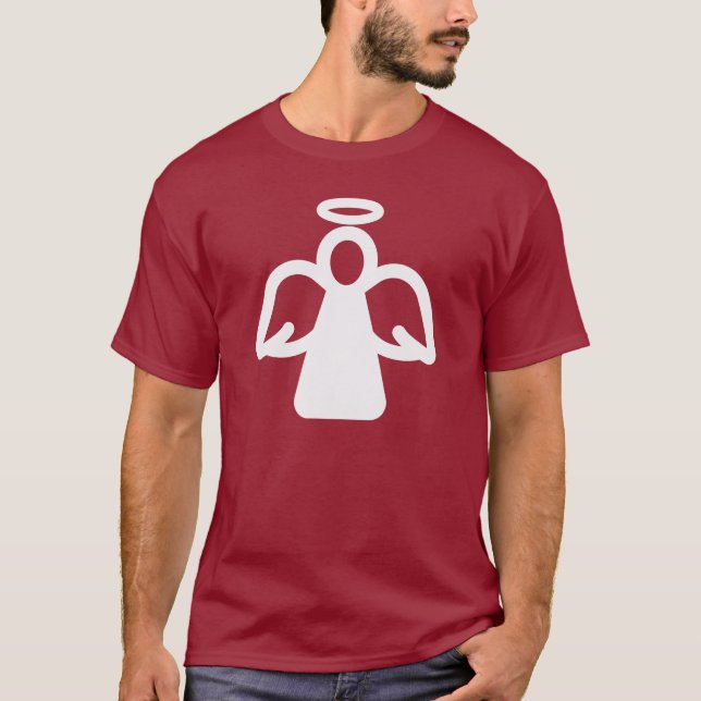 Christmas Angel Icon T-Shirt (Vorderseite)
