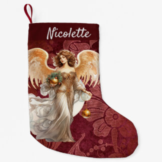 Christmas Angel Personalisiert Kleiner Weihnachtsstrumpf