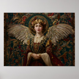 Christmas Angel Poster