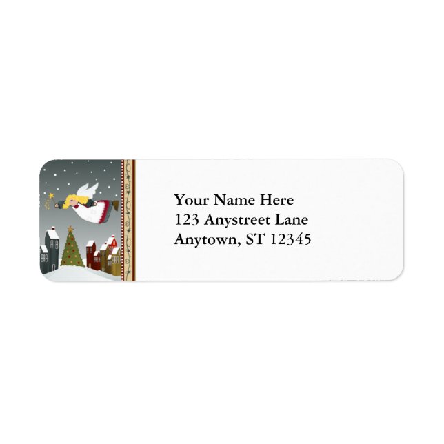 Christmas Angel Small Labels (Vorne)